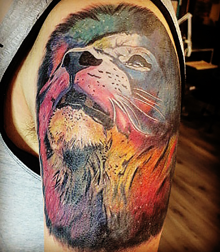 tattoo studio tenerife canary canarie spain spagna lion reggae