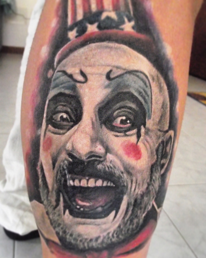 tattoo studio tenerife canary canarie spain spagna clown circus