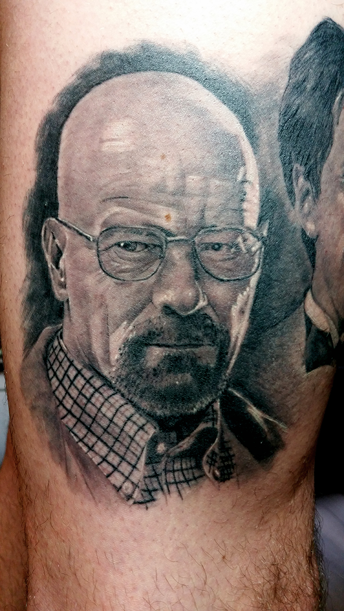 Allie Sider on Instagram Mr Walter White blackandgreytattoo walterwhite  breakingbad