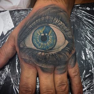 tattoo studio tenerife canary canarie spain spagna eye hand