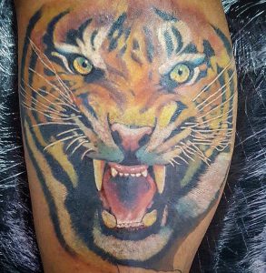 tattoo studio tenerife canary canarie spain spagna tiger tattoo