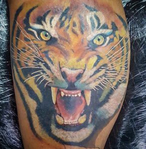 tattoo studio tenerife canary canarie spain spagna tiger tattoo
